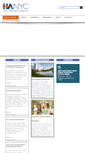 Mobile Screenshot of hanyc.org
