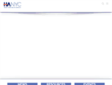 Tablet Screenshot of hanyc.org
